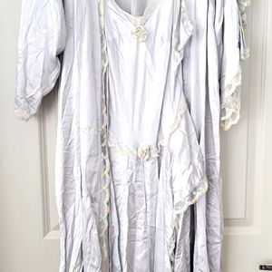 England Jenny Dobell Silk Nightgown Set